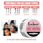 Lockmio Edge Control Wax Hair Styling Gel and Finishing Pomade Kit