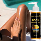 Water Ice Levin Body Tanning Oil Sunless Bronzer Moisturizing Lotion