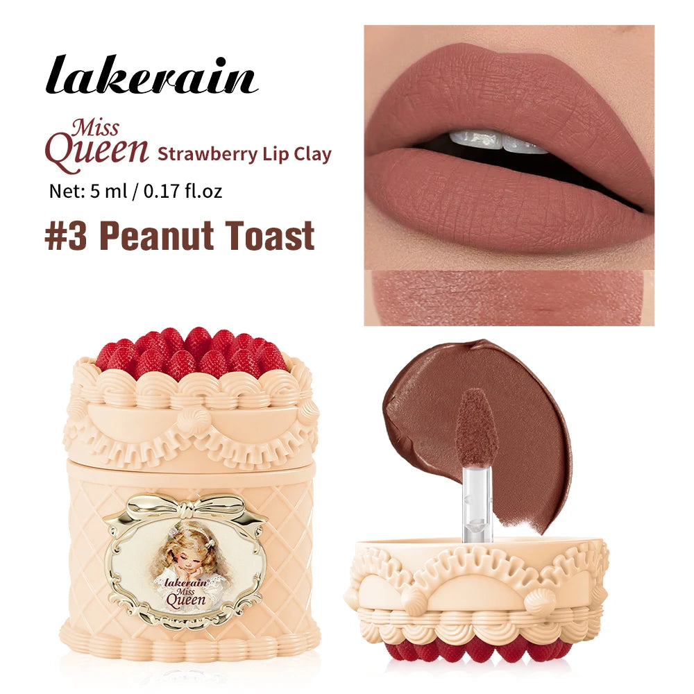 Velvet Matte Strawberry Lip Cream - 25