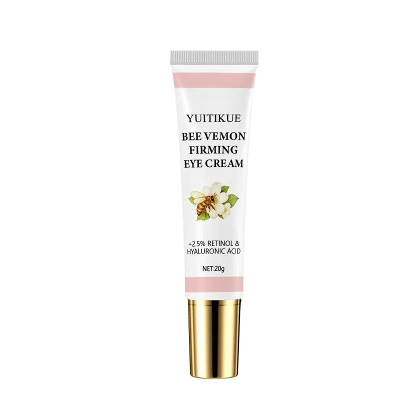 Bee Venom Firming Eye Cream Retinol Hyaluronic Acid Anti Aging Treatment - 7