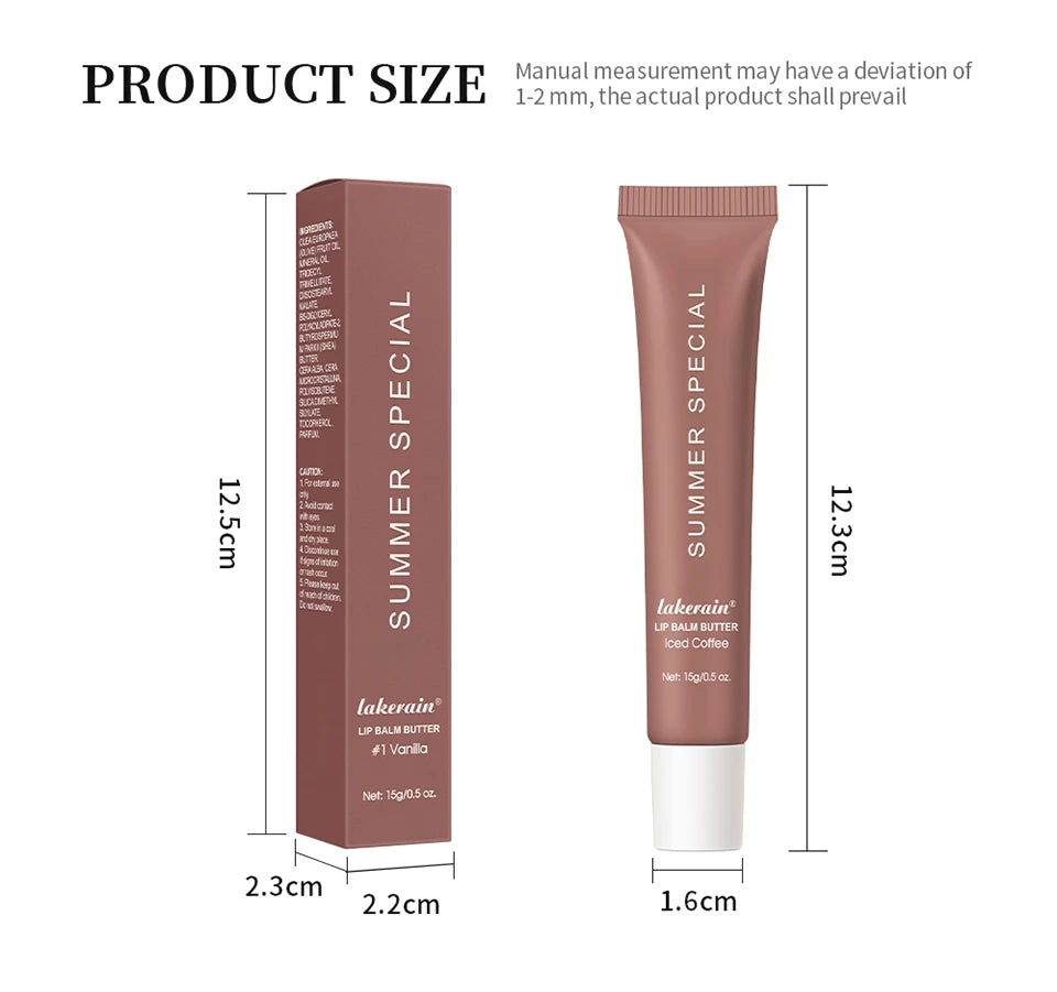 Moisturizing Lip Balm Butter for Soft Hydrated Lips - 16