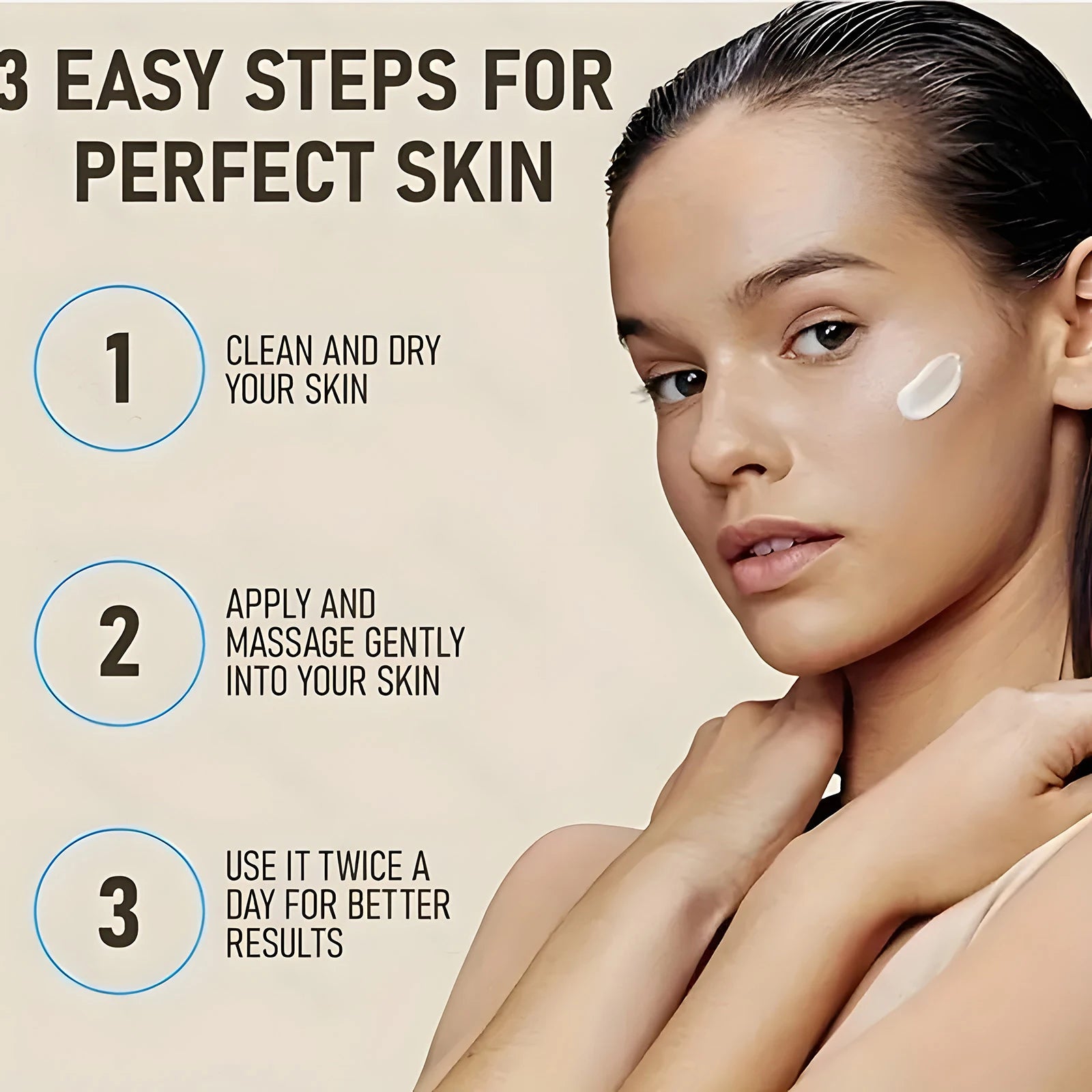 Water Ice Levin Bee Venom Firming Cream Anti Aging Face Moisturizer - 5