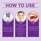 Brightening Toothpaste for Stain Removal and Fresh Breath
