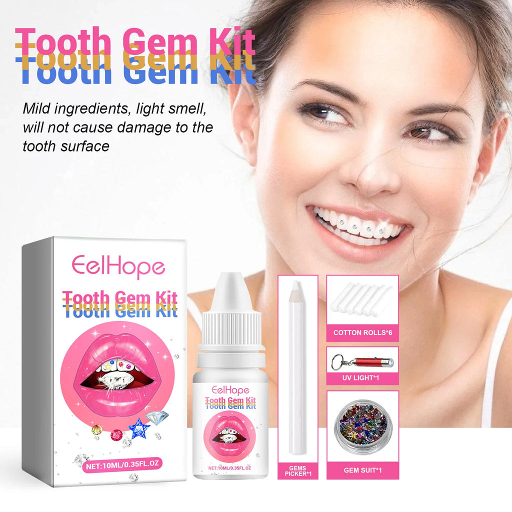 DIY Tooth Gem Kit for Sparkling Teeth Jewelry