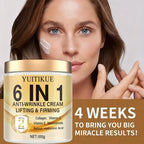 YUITIKUE 6 in 1 Anti Wrinkle Cream Retinol Collagen Face Firming Moisturizer
