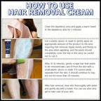 Water Ice Levin Painless Hair Removal Cream for Men and Women 100g