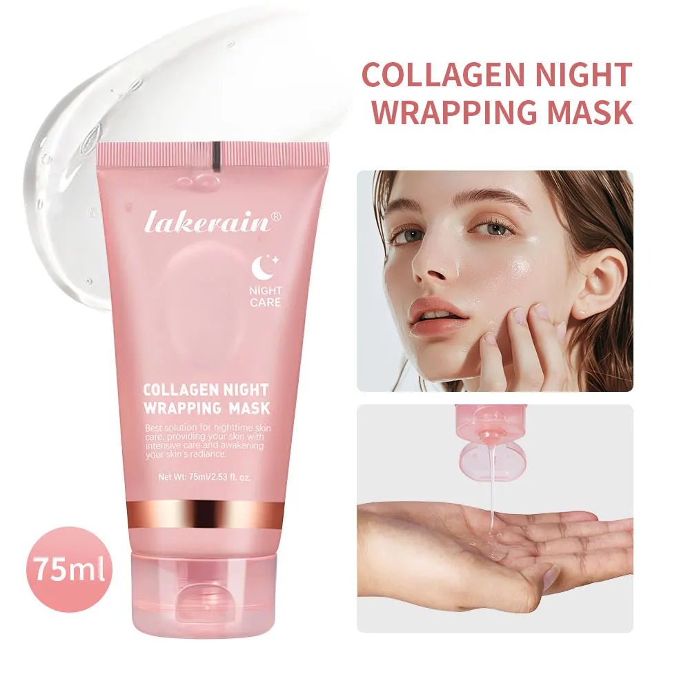 Collagen Night Wrapping Peel-Off Face Mask for Skin Firming - 34