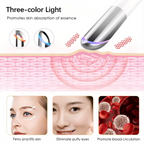 3-in-1 LED Photon Eye Massager for Dark Circles and Puffiness