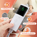Electric Heating Waist Belt with Adjustable Temperature and Timer