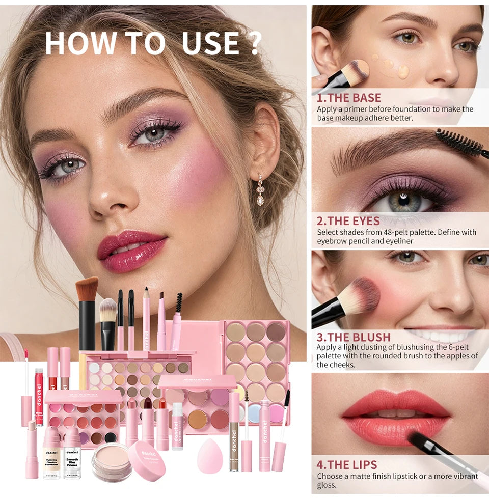 All-in-One Professional Makeup Set for Beginners - 17