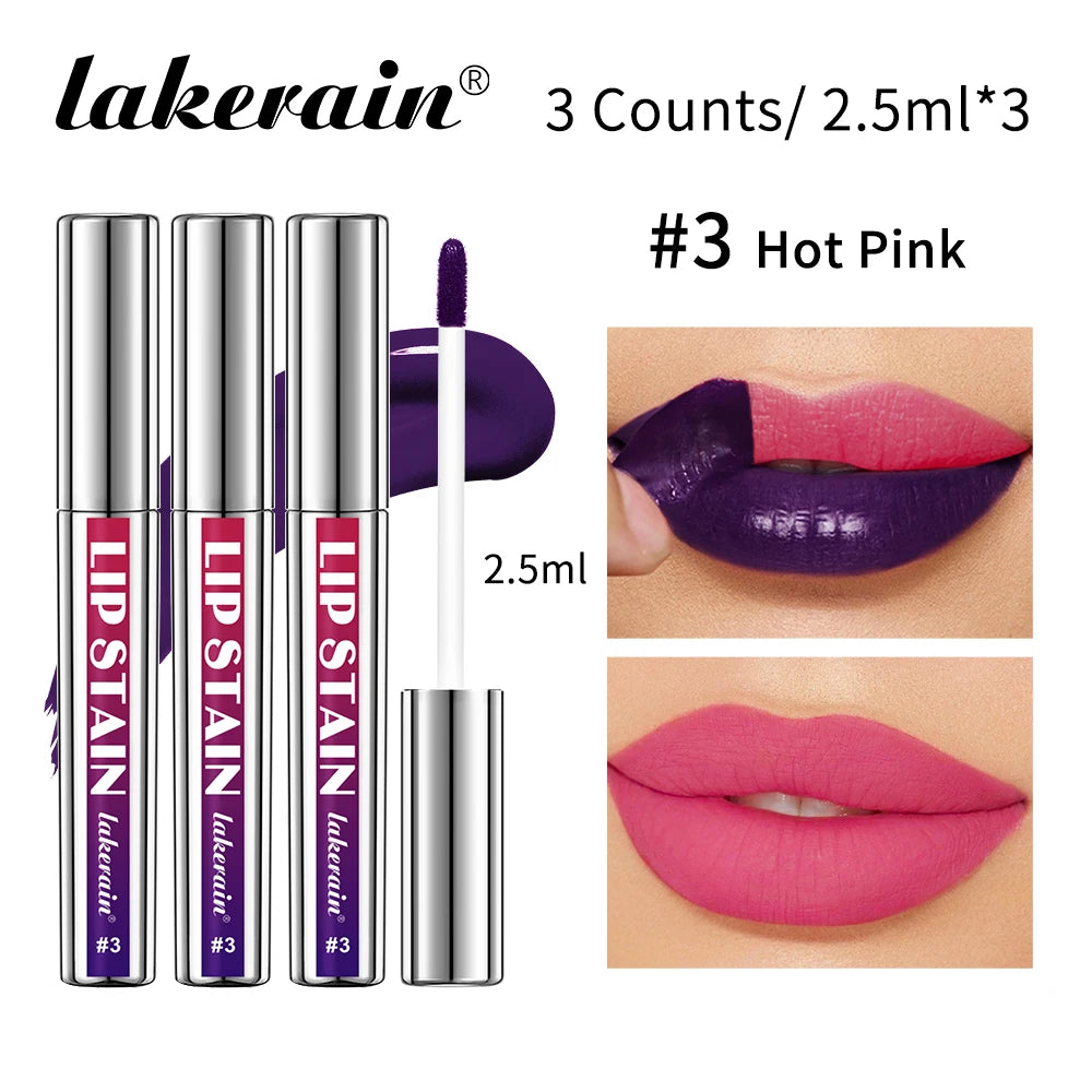 Peel-Off Long-Lasting Waterproof Lip Stain Set