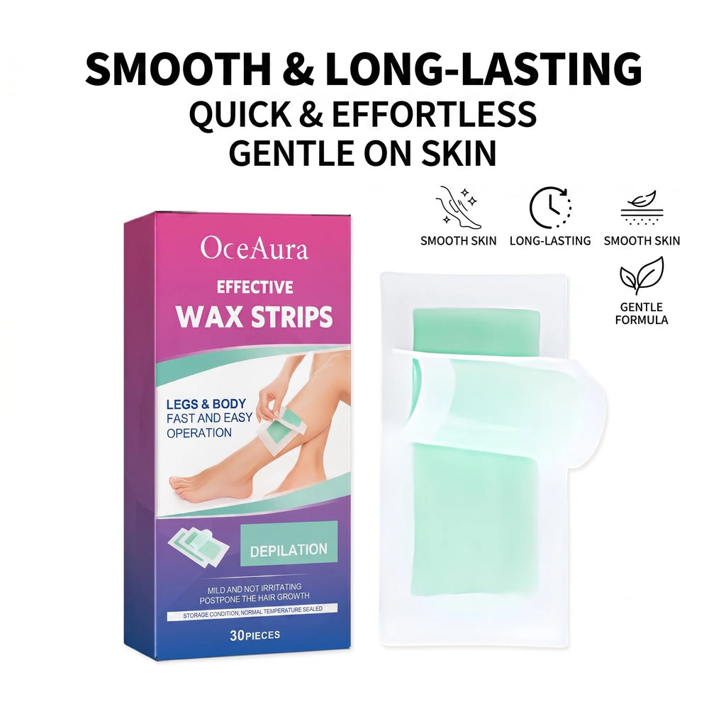 Full Body Hair Removal Wax Strips for Smooth Skin