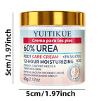YUITIKUE 60% Urea Foot Cream for Cracked Heels and Dry Skin Repair