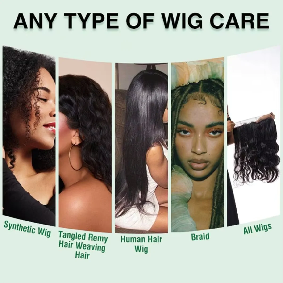 Goiple Wig Milk Spray Detangler and Hair Care Kit for Synthetic Wigs - 2