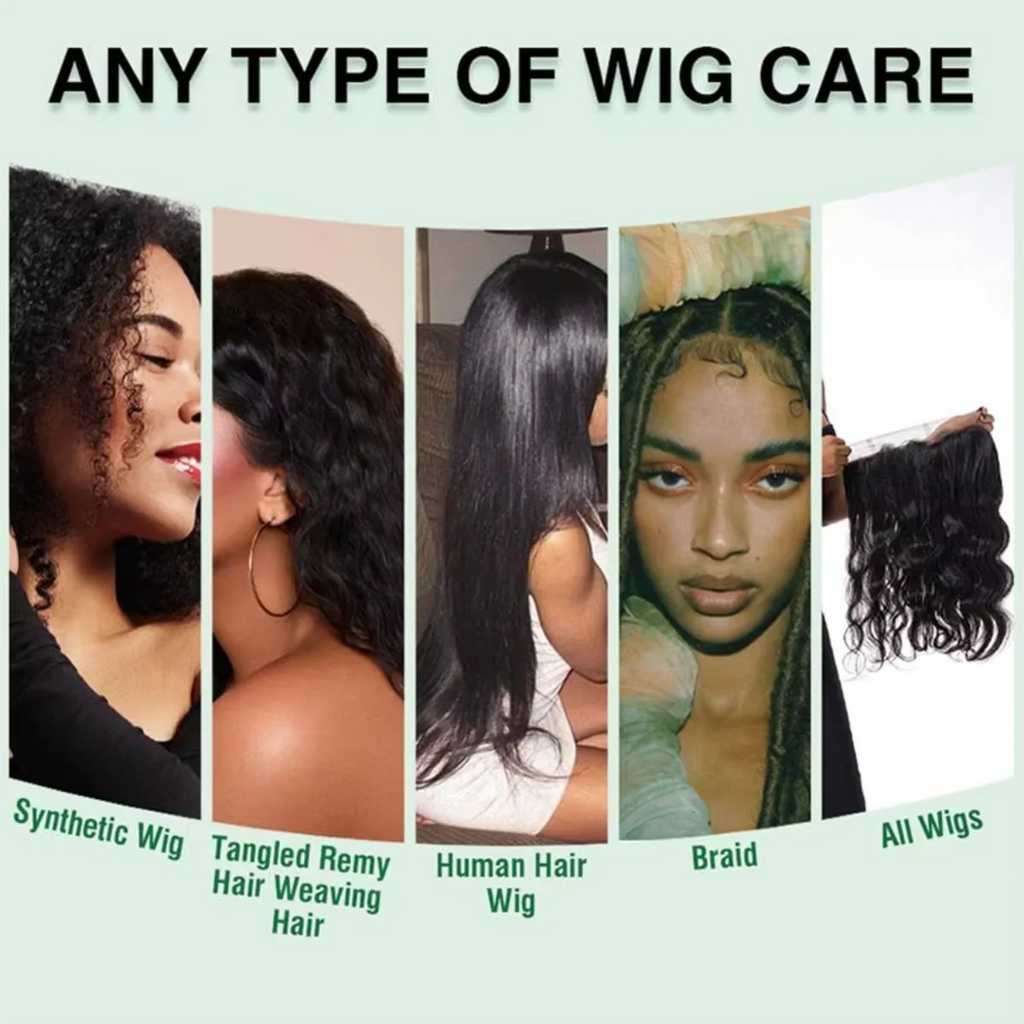 Goiple Wig Milk Spray Detangler and Hair Care Kit for Synthetic Wigs