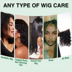 Goiple Wig Milk Spray Detangler and Hair Care Kit for Synthetic Wigs