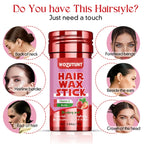 Hair Wax Stick with Styling Accessories Kit for Flyaway Control