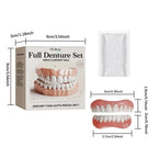 Temporary Silicone Denture Set for Smile Restoration