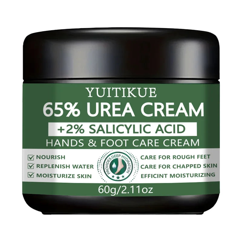 65% Urea Cream with Salicylic Acid for Rough Dry Hands and Feet 60g - 10