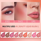 Long-Lasting Liquid Blush for Natural Glowing Makeup