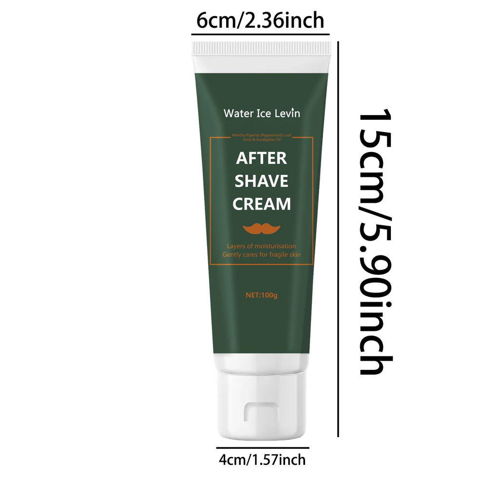Water Ice Levin After Shave Cream for Men Soothing Hair Removal Lotion