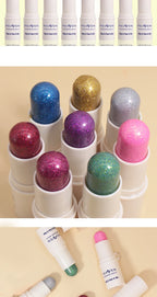 Peifen Glitter Makeup Stick Waterproof Face Body Highlighter