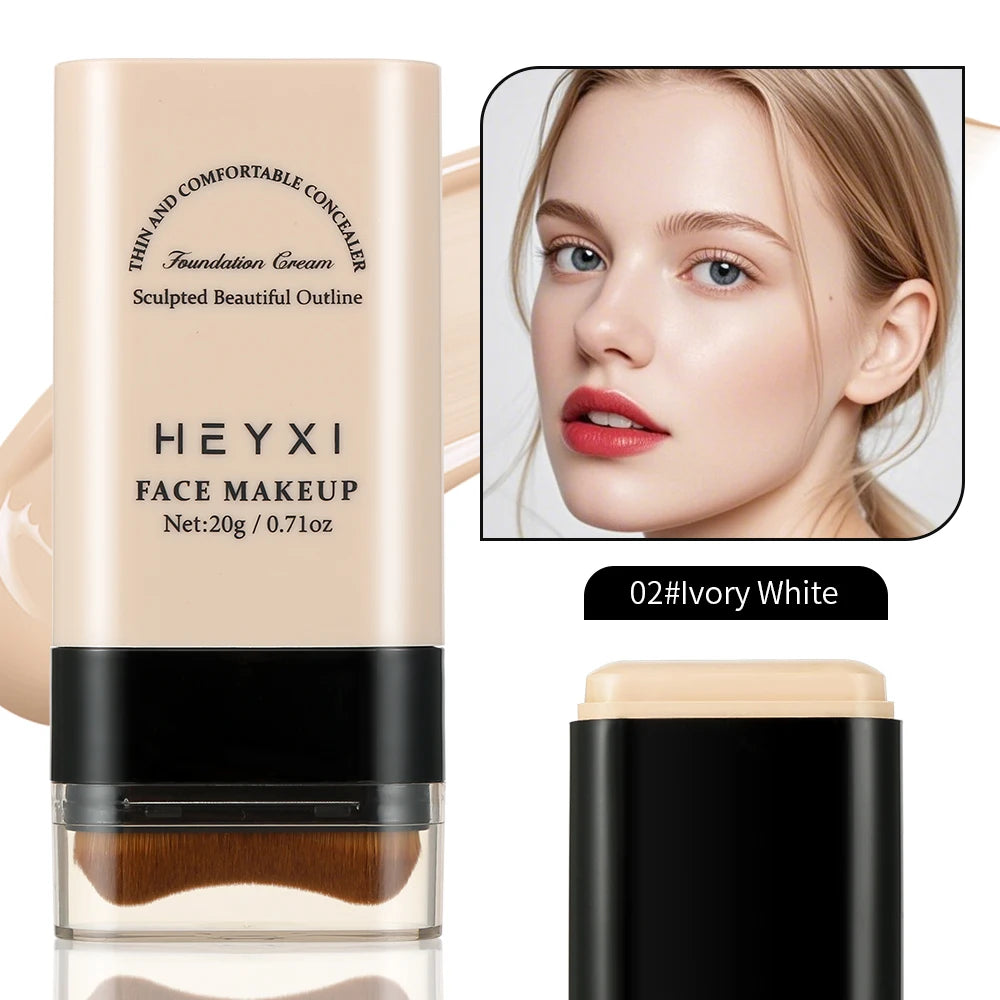 HEYXI Foundation Stick Long Lasting Moisturizing Concealer Makeup - 17