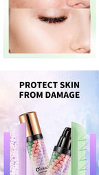 OCHEAL Tri Color Makeup Primer Moisturizing Face Isolation Cream