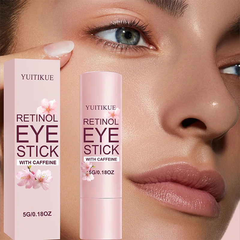 Retinol Eye Stick Caffeine Anti Aging Serum for Dark Circles and Puffiness