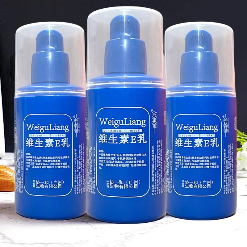 WeiguLiang Vitamin E Milk Moisturizing Body Lotion and Hand Cream 3 Pack - 12