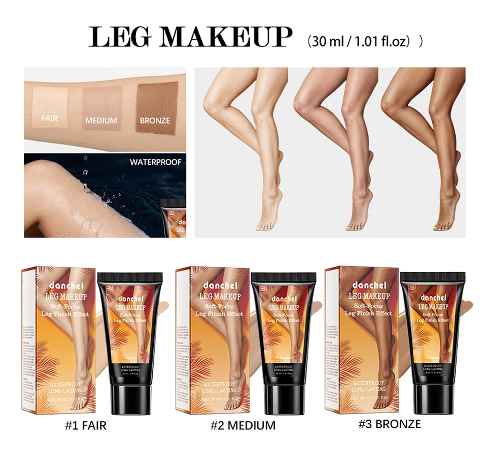 Waterproof Leg Foundation and Body Concealer