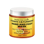 Water Ice Levin Turmeric Hand and Foot Mask Moisturizing Brightening 50g