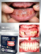Temporary Silicone Cosmetic Denture Kit for Natural Smile
