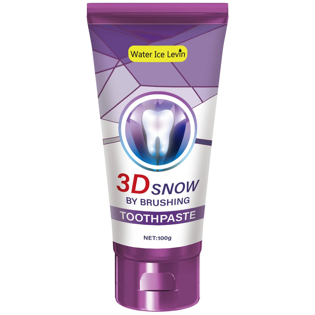 Purple Teeth Whitening Toothpaste Deep Stain Removal 100g