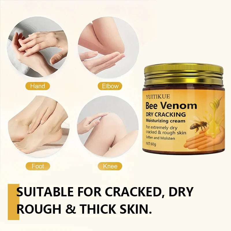 Bee Venom Repair Cream Intensive Moisturizing Treatment for Dry Skin - 5