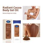 Radiant Cocoa Body Gel Oil for Deep Hydration and Glowing Skin