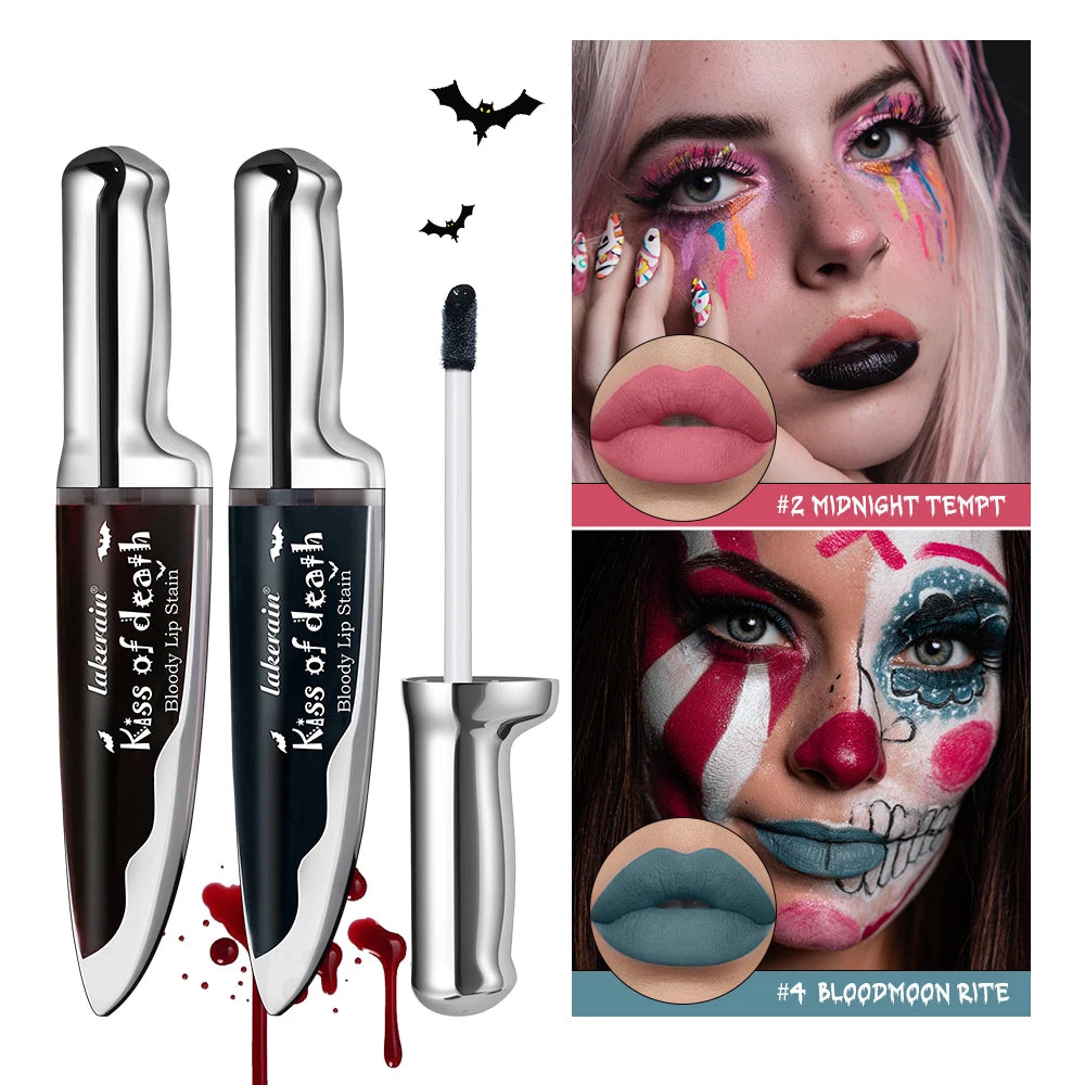 Bloody Matte Lip Stain for Halloween and Costume Makeup - 2