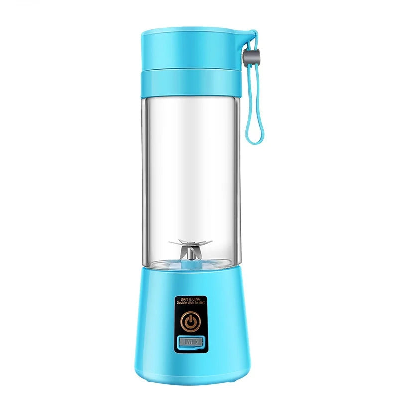 Portable USB Mini Juicer Blender 6 Blade Fruit Mixer Cup - 17