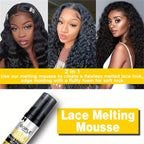 Wig Lace Melting Mousse Invisible Hold and Edge Protector Spray