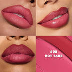 2-in-1 Lip Liner and Matte Lipstick for Long-Lasting Wear