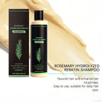 Rosemary Hydrolyzed Keratin Shampoo for Hair Repair and Volume