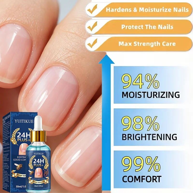 YUITIKUE Nail Strengthening Serum 30ml Repair and Moisturizing Oil - 11