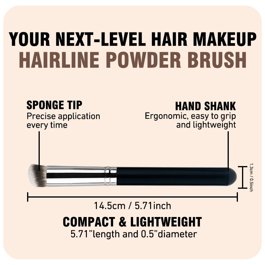Goiple Hairline Powder and Beard Pen Hair Root Touch Up Concealer Set