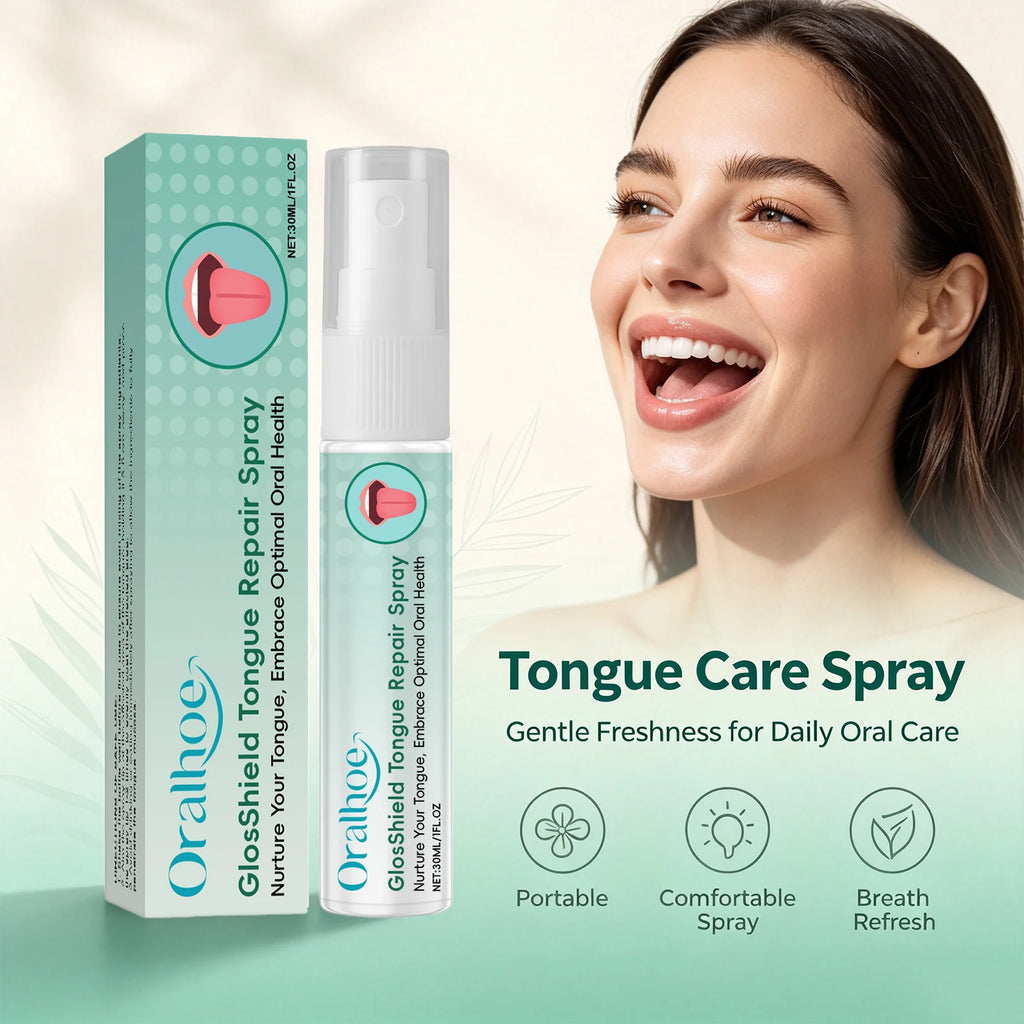 Tongue Repair Spray for Fresh Breath and Oral Comfort