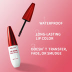 Waterproof Peel-Off Lip Stain for Long-Lasting Matte Color
