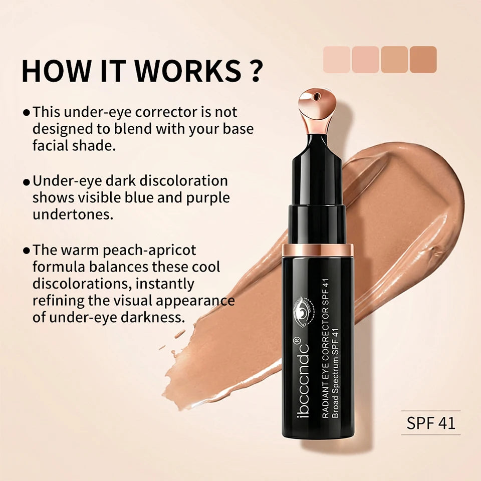Hydrating SPF 41 Under Eye Corrector Concealer for Dark Circles