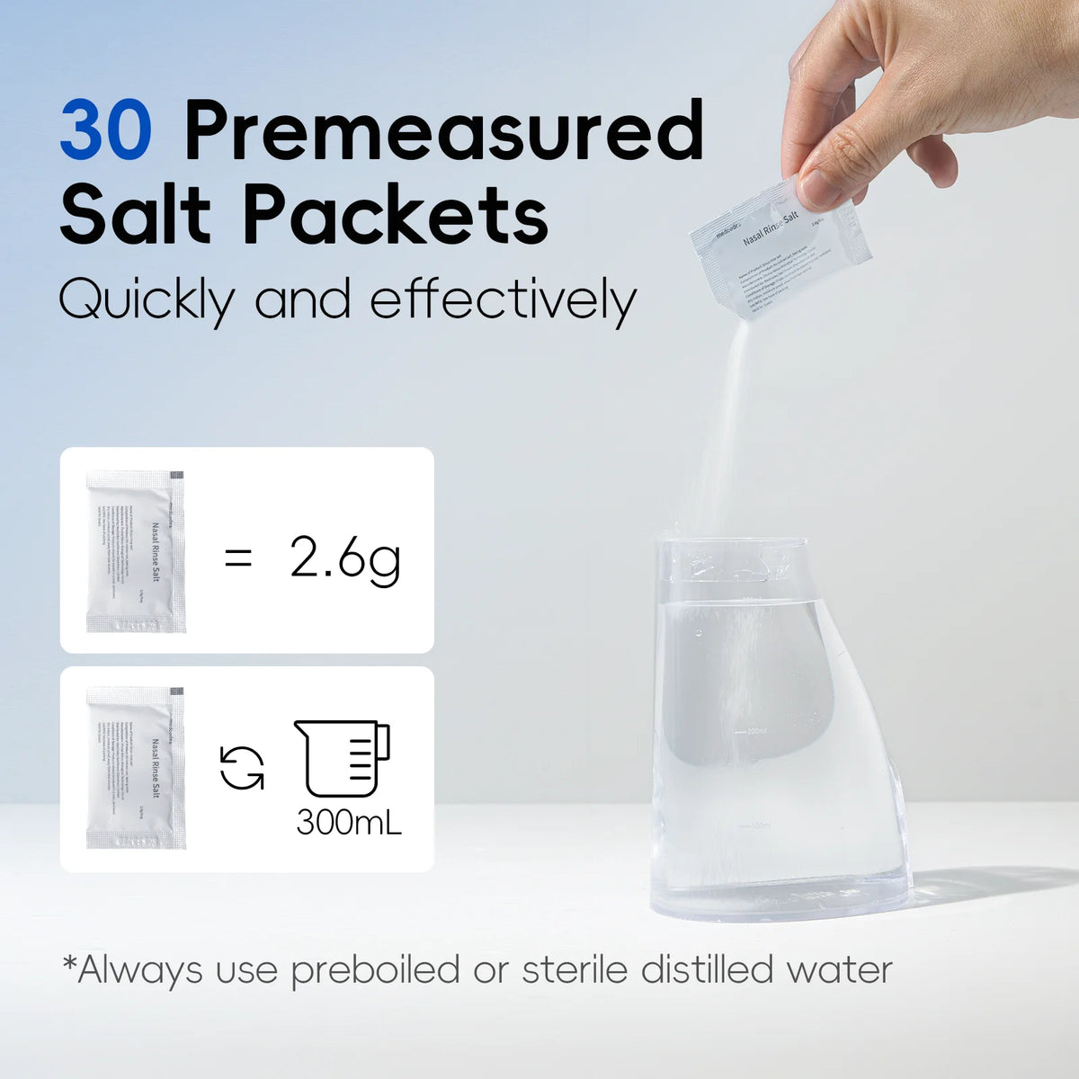 Electric Portable Nasal Irrigator for Sinus Relief