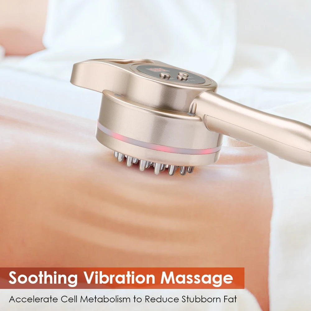 Electric Microcurrent Body Massager for Cellulite and Muscle Relief