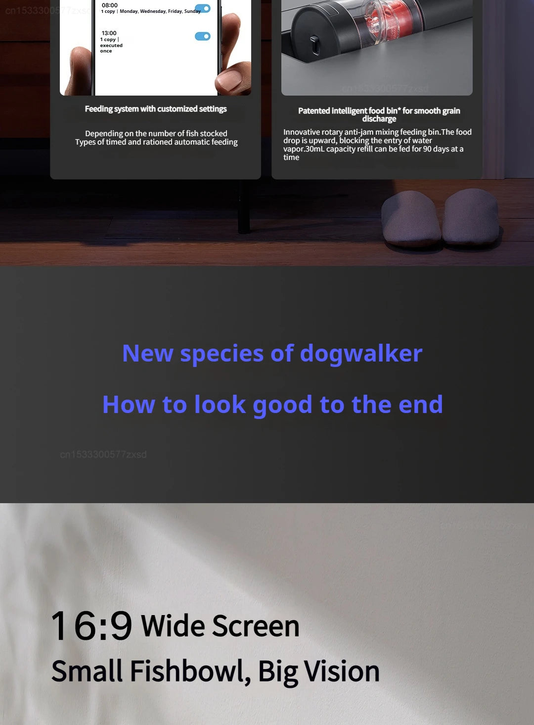 Mijia Smart Fish Tank MYG100 App Controlled Aquarium with Auto Feeder - 17