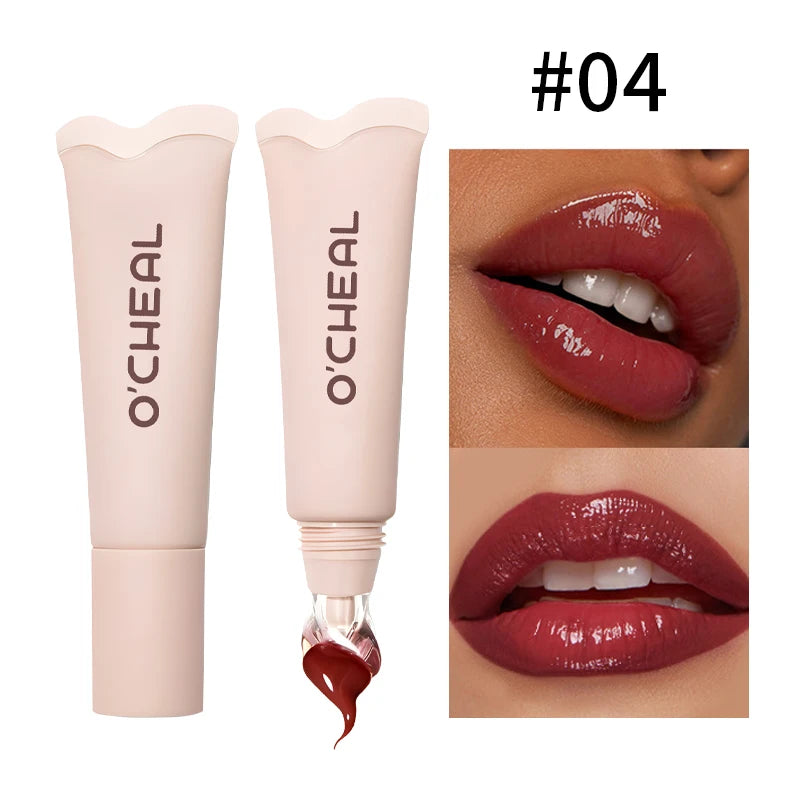 OCheal Crystal Gloss Moisturizing Lip Balm Hydrating Tinted Lip Care